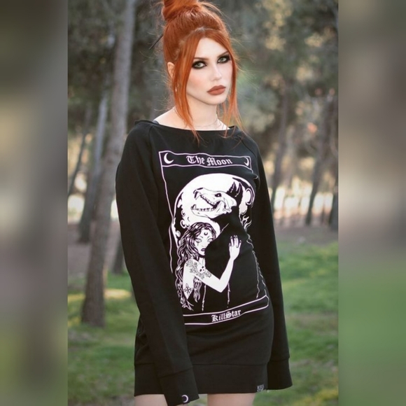 Killstar Wolf Moon Pullover Sweater 💫 HOST PICK - Picture 3 of 8